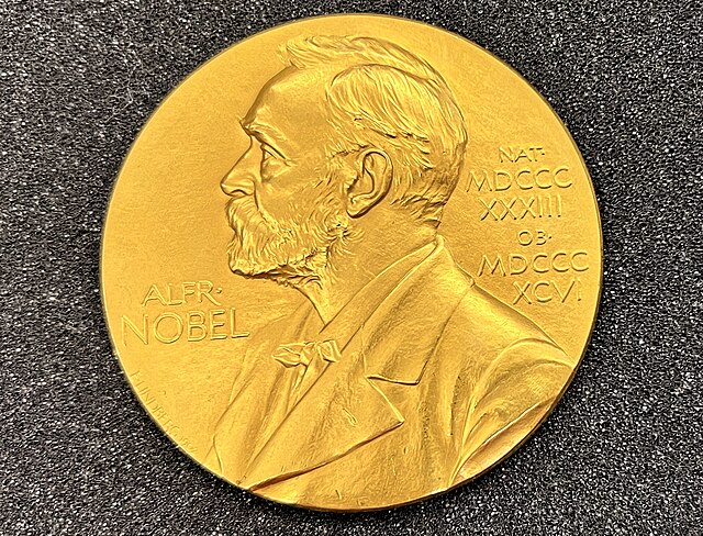 Nobelpreismedaille.