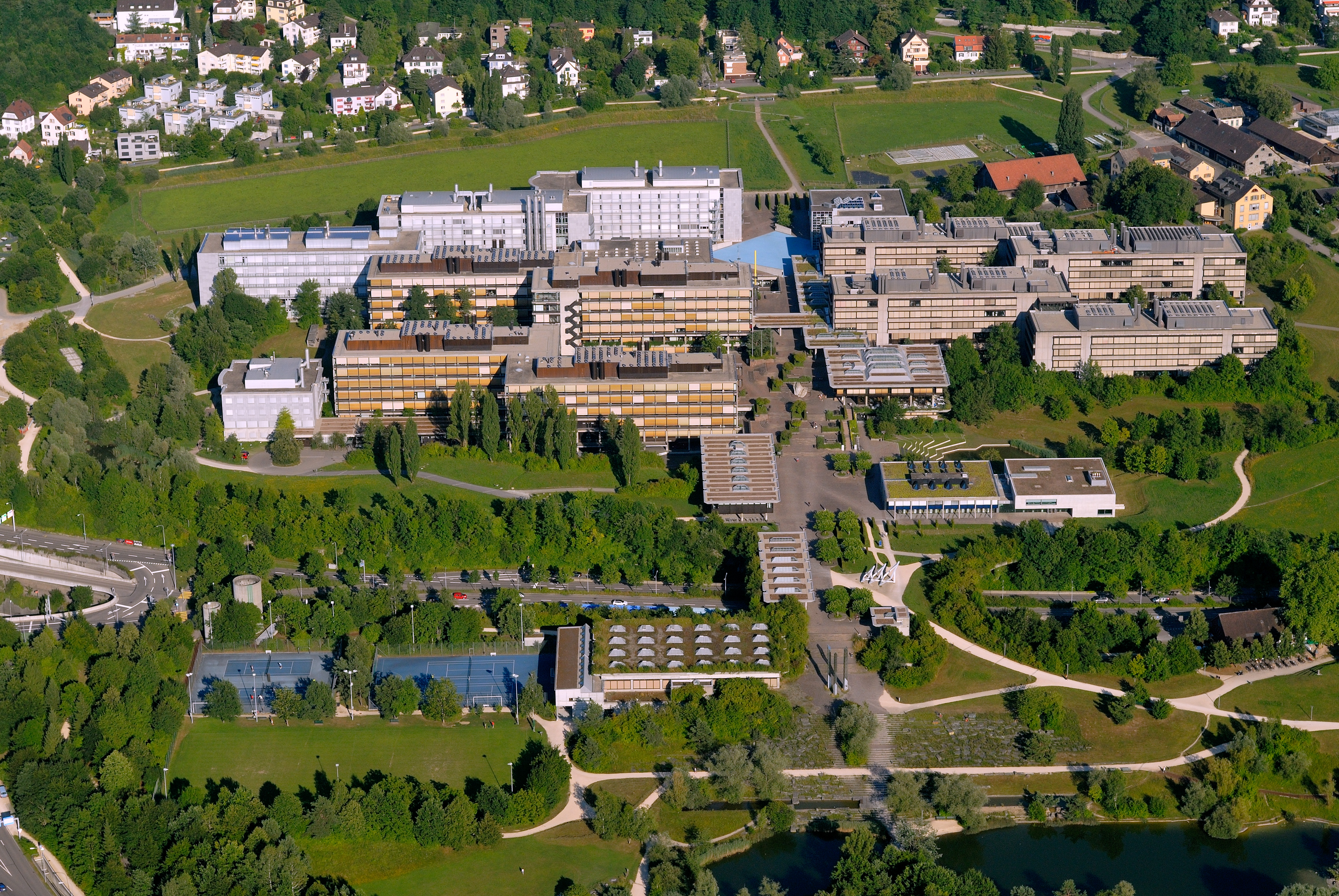 Campus Irchel, Luftaufnahme
